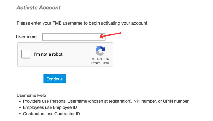 Screenshot of Enter your ID Screenshot of Enter your ID